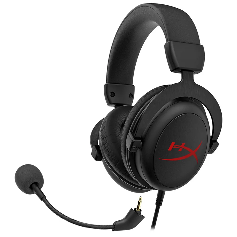 Новинка, игровая гарнитура kingston HyperX Cloud Core+ AMP 7,1 surround с микрофоном, профессиональные наушники esport, черные