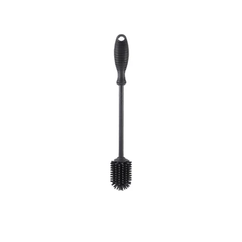 

Scrubbing Home For Baby Washing Vase Water Cup Kitchen Soft Silicone With Hanging Hole Bottle Cleaning Brush Long Handle