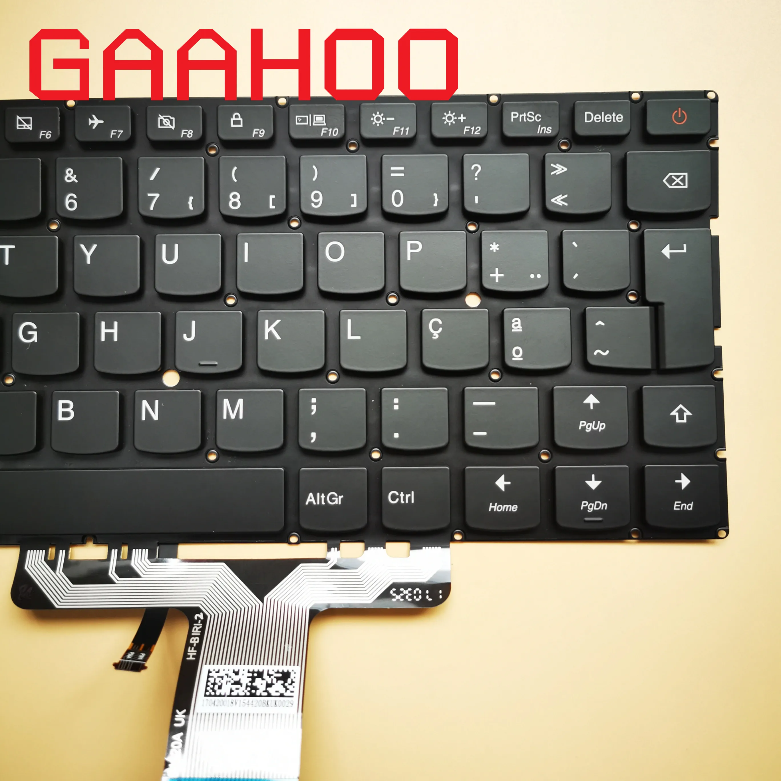 Po португальский клавиатура с подсветкой для ноутбука lenovo IdeaPad 710s-13 710S-13IKB 710S-13ISK Air 13 Pro 510s-13 Air 13 Pro 13,3"
