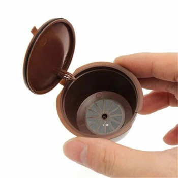 

Machines Coffee Capsules Kitchen Supplies 10pcs Refillable Reusable Pods