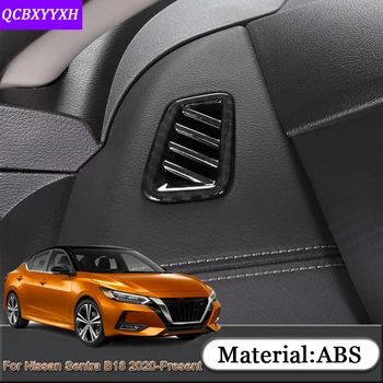 

For Nissan Sentra B18 2020-Present Car Styling Car Dashboard Frame Air Conditioning Outlet Cover Sequins Sticker Car Accessories