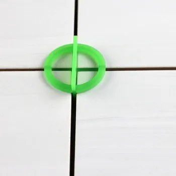 

HOT 100pcs Green Cross Tile Leveling Recyclable Plastic Tile Leveling System Base Spacer TI99