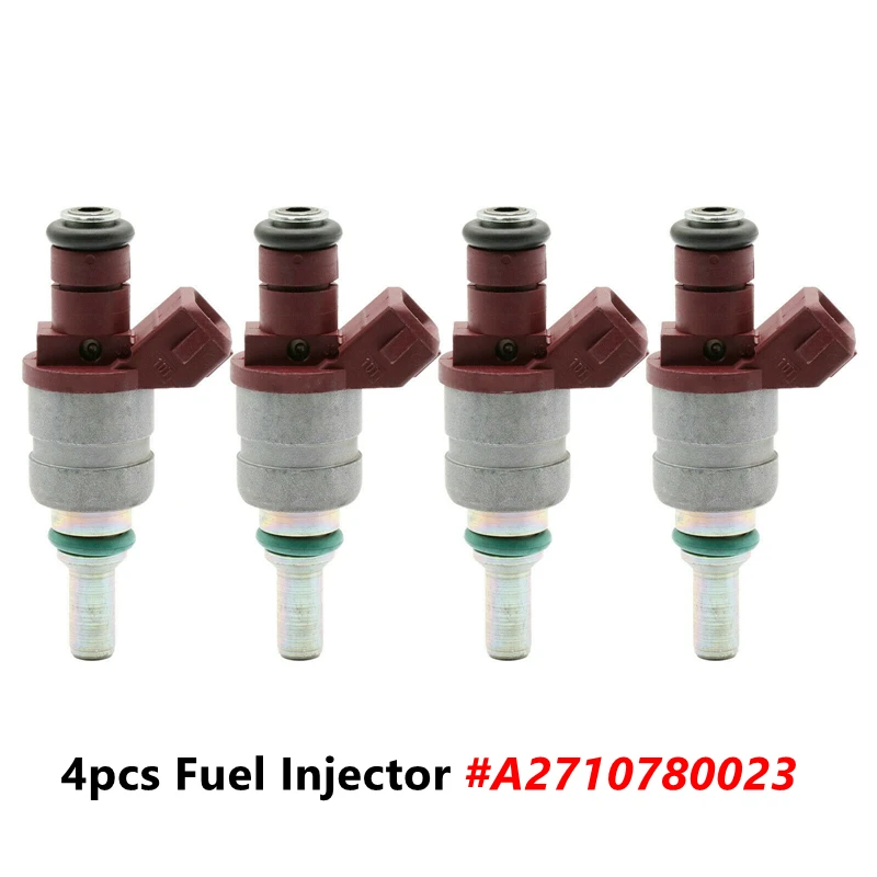 4PC Fuel Injector nozzle for Mercedes Benz W203 CL203 S203 C209 W211