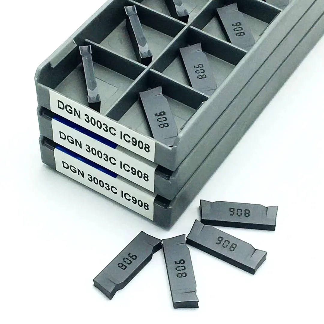 

DGN2002J DGN3003J IC908 2 мм/3 мм/просечки пазов и карбидная вставка для режущего инструмента фрезерный станок с ЧПУ режущая пластина для токарной обработки канавочный резец DGN 3003