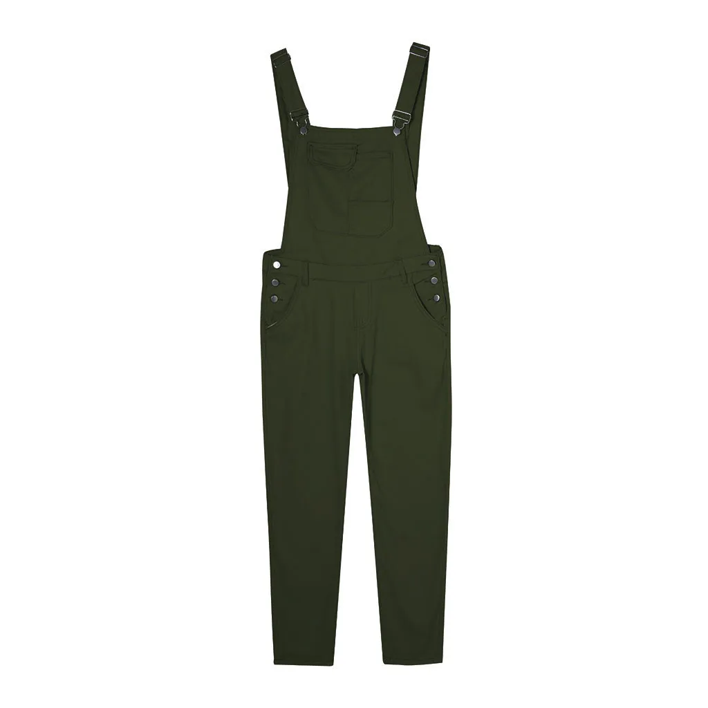 Mens Pocket Jeans Overall Jumpsuit Streetwear Overall Suspender Brim Bolso Geral Streetwear Gerais Suspende Pants