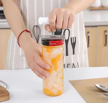 

Adjustable Bottle & Jar Opener Stainless Steel Lids off Can Bottle Opener Opener for 1-4 inches Kitchen Gadget Accessories