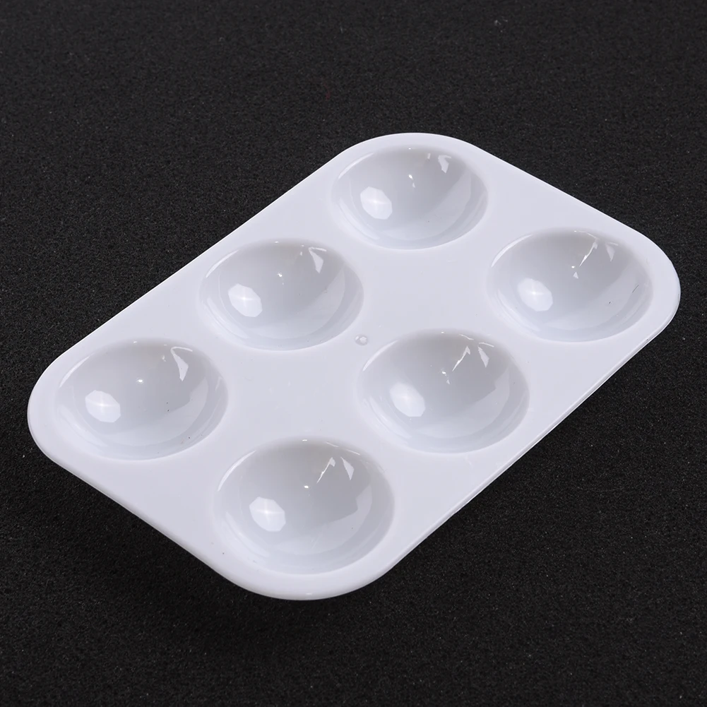 

Paint Palette Mixing Plate Nail Art Tools Manicure Artist Painting Plastic Tray