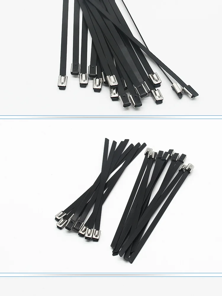 100 pçs lote 300mm pvc plástico revestido