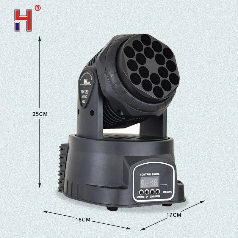 Lyre Led 19X15W луч движущаяся голова свет зум СИД Rgbw 4In1 мыть Dj сценический (2
