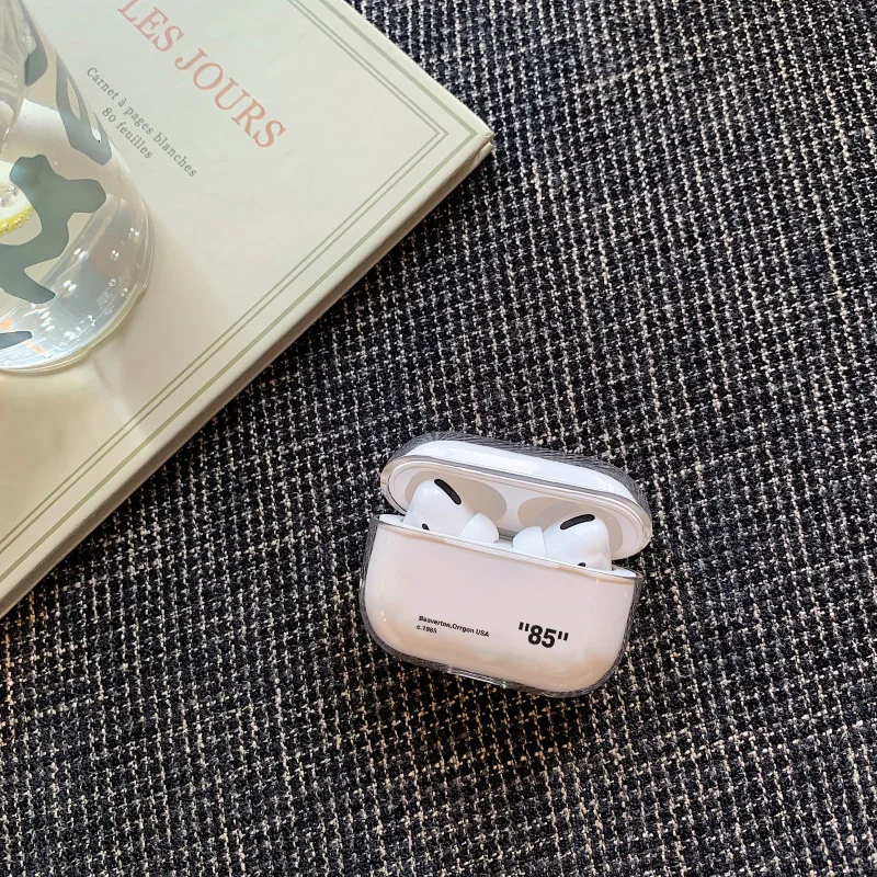 Модный Роскошный прозрачный жесткий чехол для Airpods Pro Bluetooth наушники защитный чехол для airpods Pro 3 чехол Прямая поставка