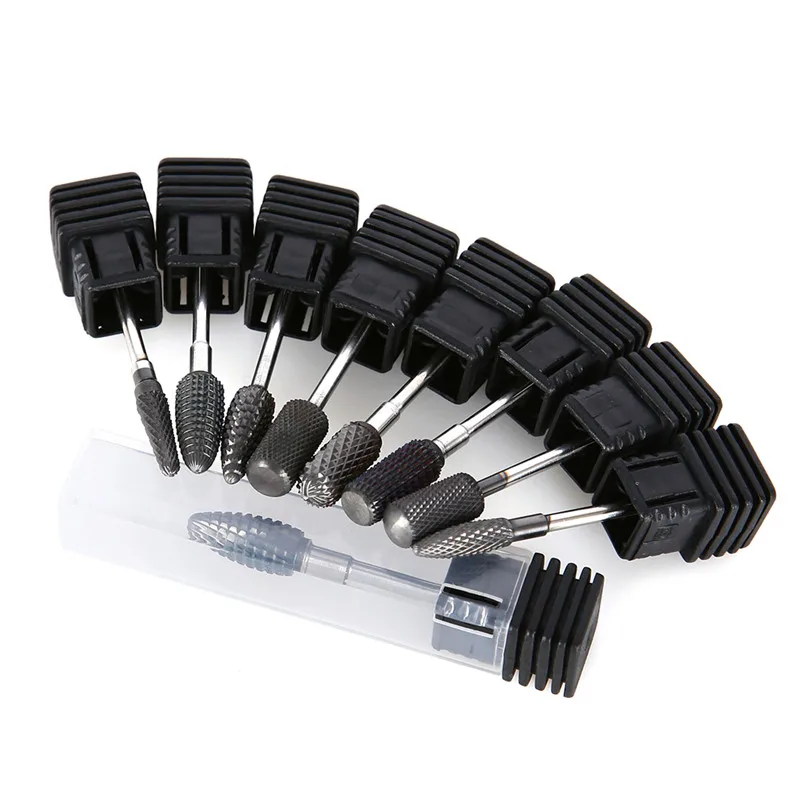 

AACAR 1PC White Ceramic Bits Nail Drill Bit Tools Burr Carbide Milling Cutter Bits Electric Manicure Machine Rotary