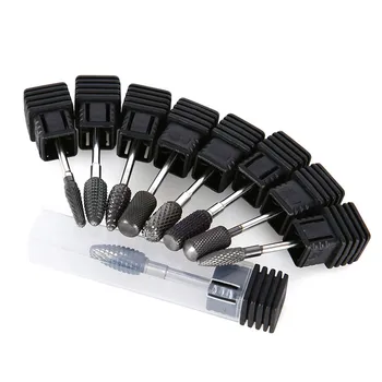 

AACAR 1PC White Ceramic Bits Nail Drill Bit Tools Burr Carbide Milling Cutter Bits Electric Manicure Machine Rotary