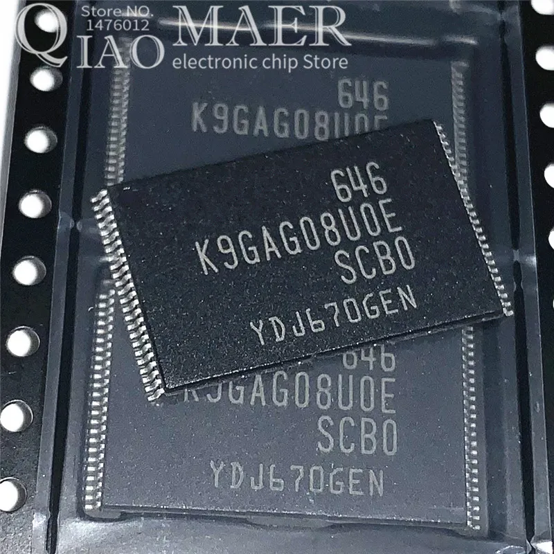 100 шт./лот K9GAG08U0E K9GAG08UOE K9GAG08U0E-SCBO K9GAG08UOE-SCB0 TSOP48 K9GAG08UOE-SCBO K9GAG08U0E-SCB0