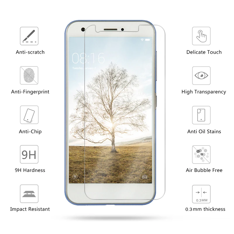 

9H HD Tempered Glass For ZTE Blade A910 A610 Plus A601 A452 A320 A310 A1 Screen Protector For ZTE Grand X4 Protective Glass