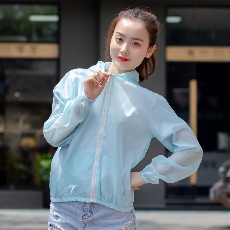 Summer Women Sun Protection Coat Thin Section UV Protection Quick
