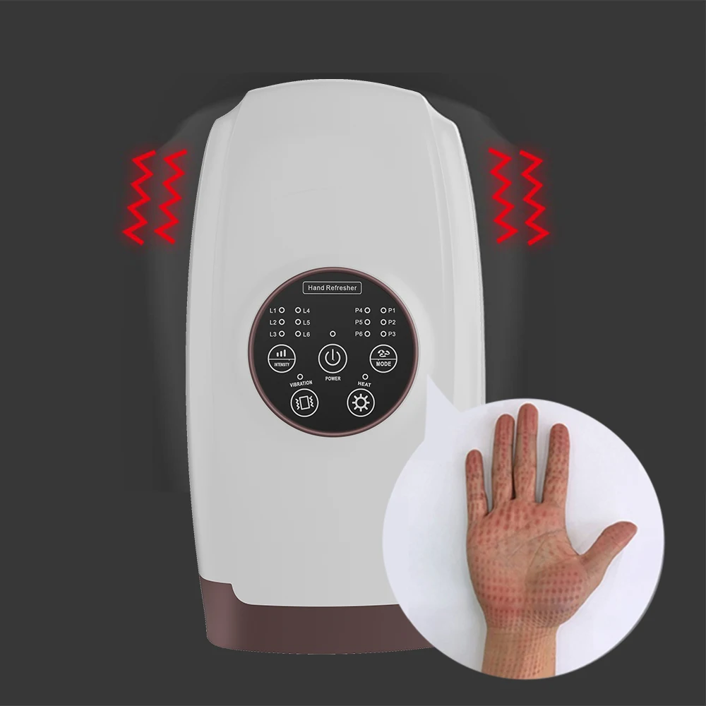 Wireless Electric Hand Massager Shiatsu Hand Massager Adjustable Heating Function for Hands Arthritis Pain Numbness Relief_voghion.com