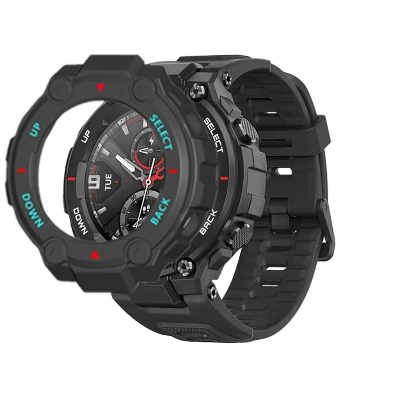 ȣȯ -Amazfit T-Rex/T Rex Pro ð Ŀ ̽ Anti-Scratch 淮     1PC