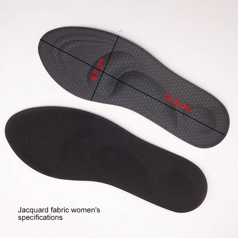 Sponge Shoe Pad Breathable Anti-Slip Outdoor Camping Sport Shock Absorption Pain Relief Shock Absorption Orthotic Insoles