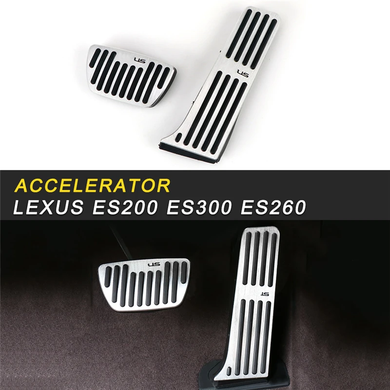 

Accelerator Rest Brake Pedal Cover Trim Frame Sticker For Lexus ES 2018 ES200 ES300 ES260 Car Styling