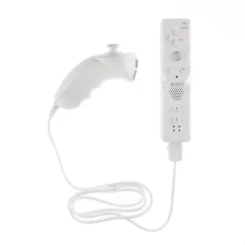 

2pcs Built-in Motion Plus Wireless Remote Gamepad Controller For Nintend Wii Nunchuck Wii Remote Controle Wii & Wii U Joystick