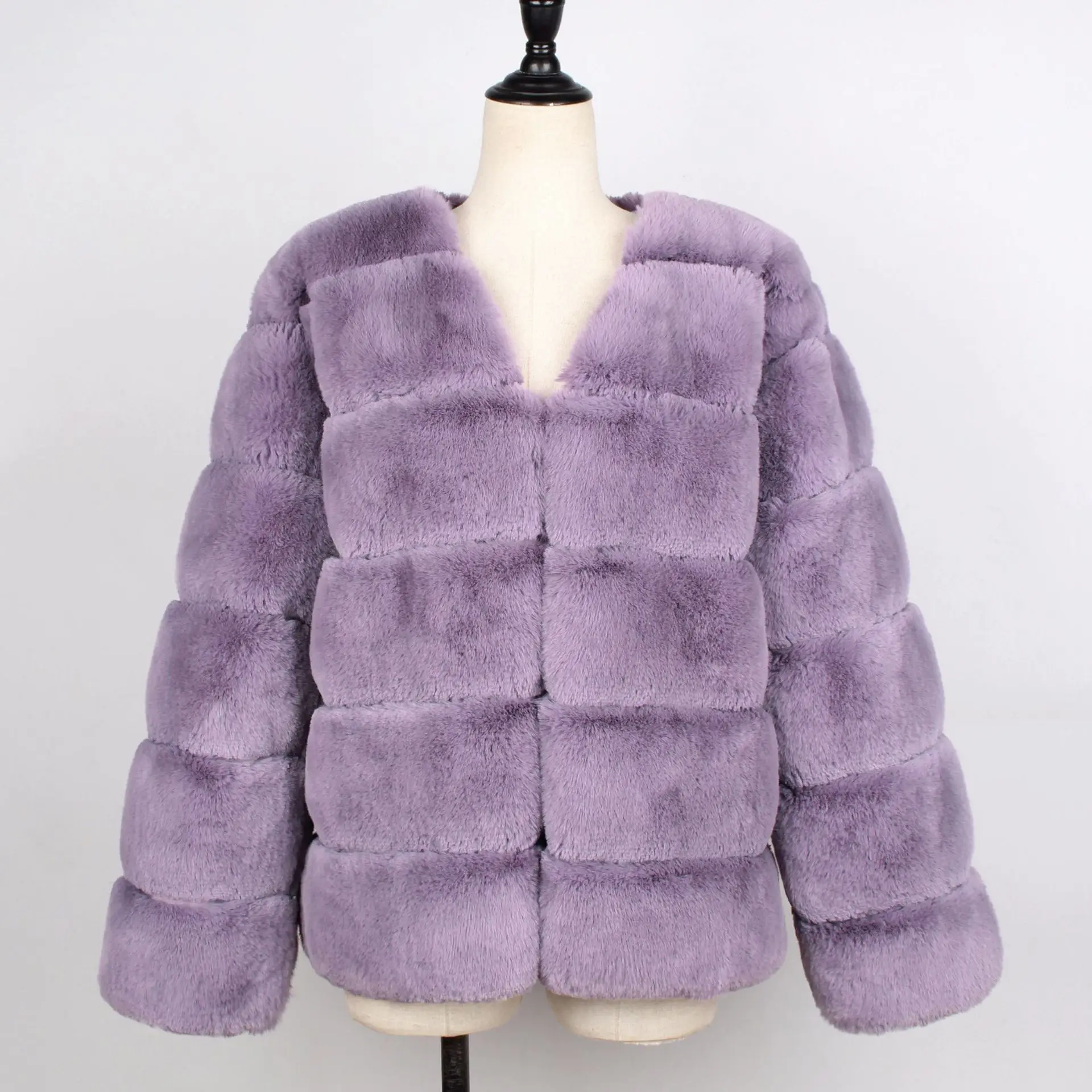 S-3XL норковые женские пальто зимняя модная розовая шуба из искусственного меха элегантная Толстая Теплая Верхняя одежда куртка из искусственного меха горячая распродажа