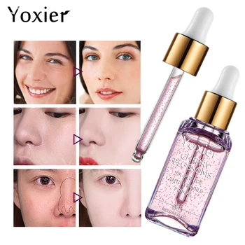 

Yoxier Makeup Base 24k Gold Elixir Oil Control Moisturizing Whitening Essence Matte Serum Series Foundation Primer TSLM1