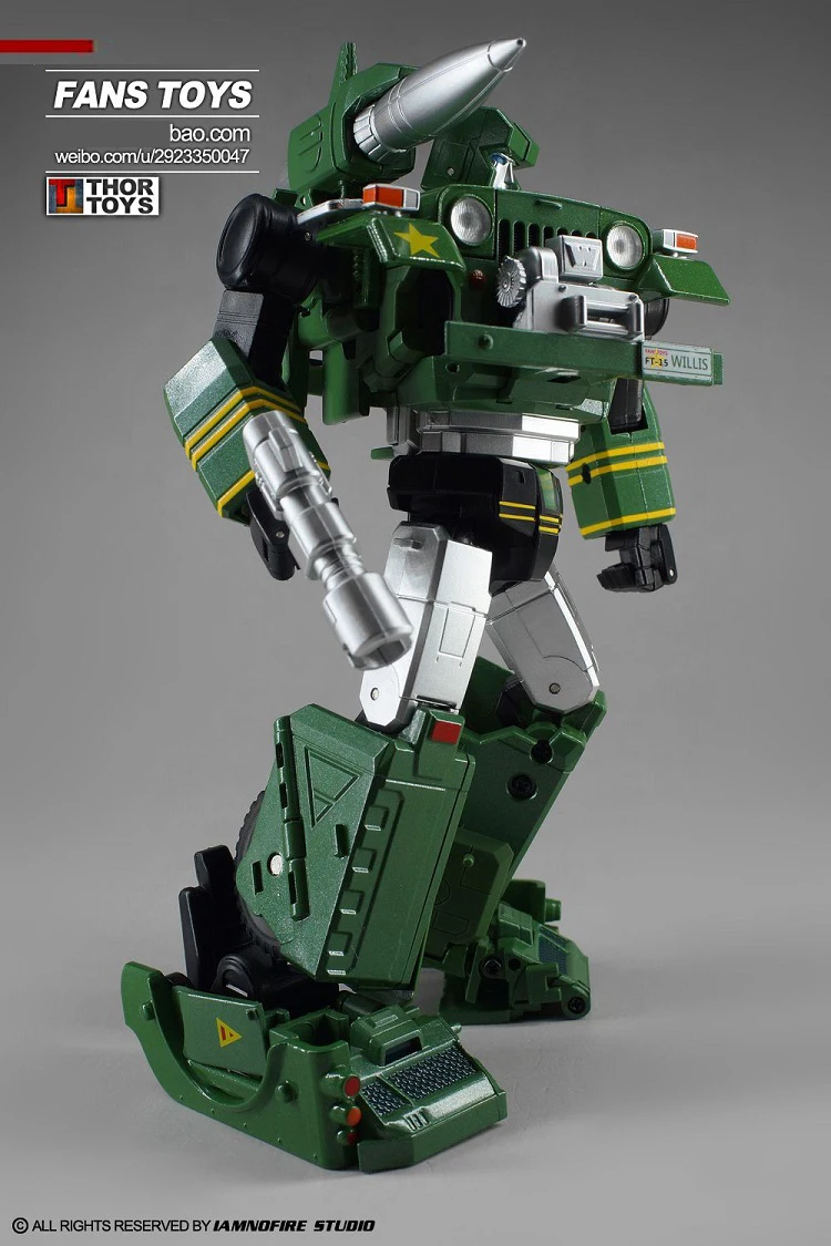 Трансформация Fanstoys Ft 15 Willis шедевр Hound G1 джип фигурка игрушка|Игровые фигурки и
