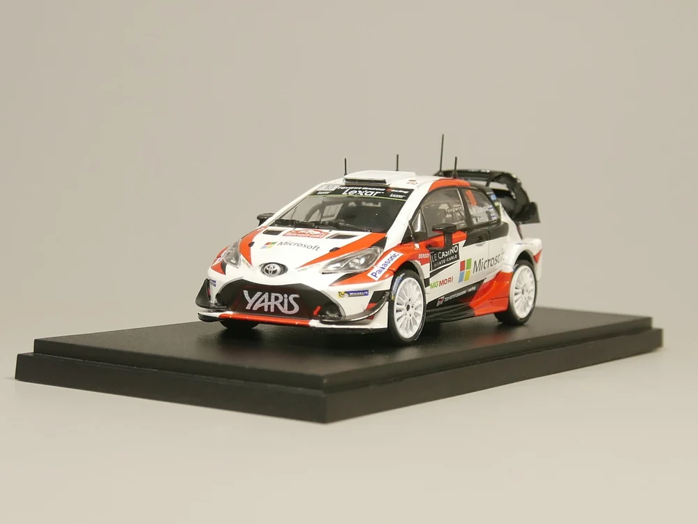 Ixo 1:43 Toyota Yaris WRC Rallye Monter-Carlo литая модель автомобиля