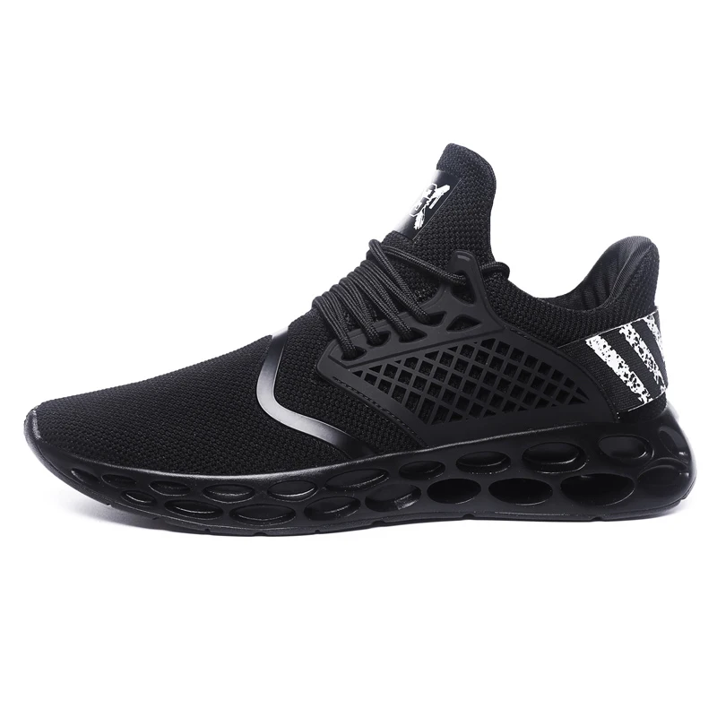 Black-2 Bomlight мужские уличные кроссовки больших размеров 37-58, Мужская прогулочная обувь для восхождения, Рабочая обувь на шнуровке, кроссовки унисекс - Цвет: Black-2
