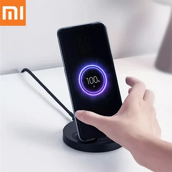 

Xiaomi Vertical Wireless Charger 20W Max with Flash Charging Qi Compatible Multiple Safe Stand Horizontal for Xiaomi Smartphone