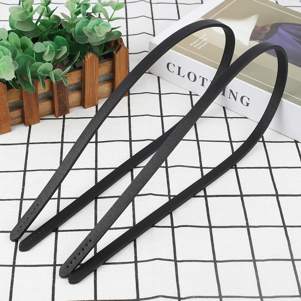 2pcs 70cm PU Leather Bag Strap Handle Shoulder Bag Belt For Women Handbag Handmade DIY Accessories