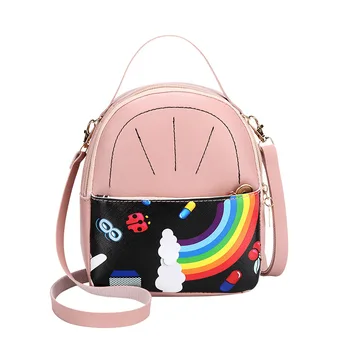 

2020 new girl bag,small bag fashion korea handbag Waist Belt Bag Mini Disco Waist bag Leather Small Shoulder Bags