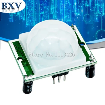 

10PCS/LOT SR501 HC-SR501 Adjust IR Pyroelectric Infrared PIR module Motion Sensor Detector Module