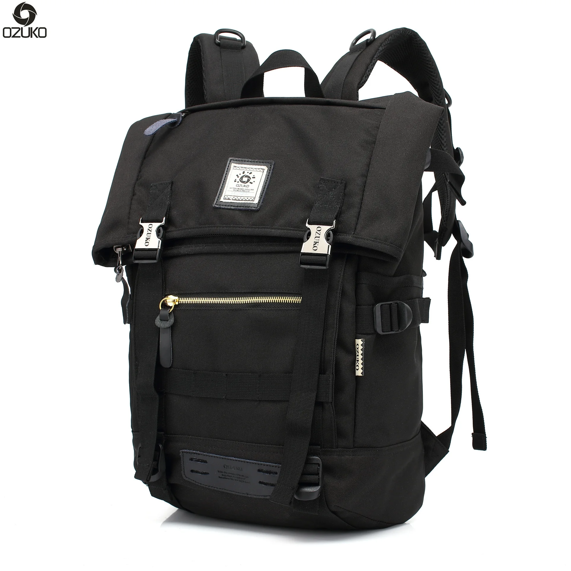 

Ozuko New Style Fashion Multi-functional Backpack Outdoor Large Capacity Backpack Students Casual Computer Backpack