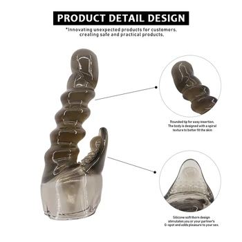 EXVOID AV Rod Head Cap Magic Wand Attachment Head Cover AV Stick Vibrator Accessory Sex Toys for Women G Spot Vibrators Massager 5