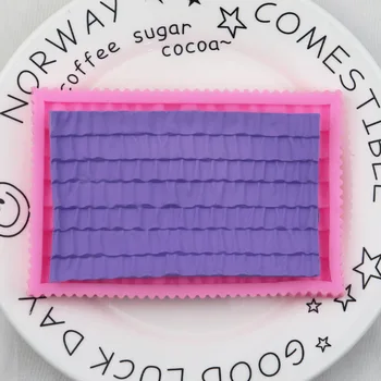 

Lace Decorative Pattern 8 Fondant Silicone Mould Cake Lace Mode DIY Light Clay Mode Epoxy