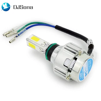 

MAHAQI H4 COB LED Bulb HID White 360 Hi/Low Beam Motorcycle Headlight 6500K High Power Hot Sale