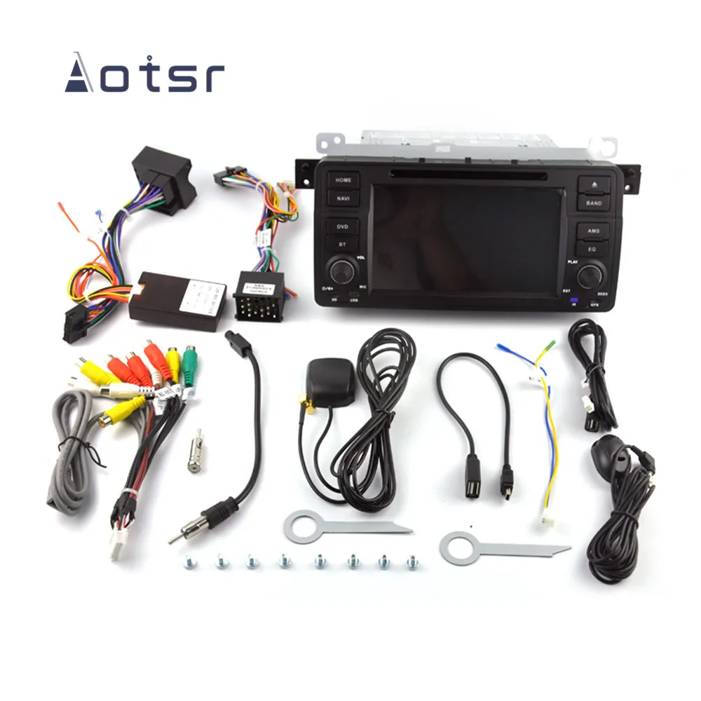 Cheap AutoRadio Android 9.0 Car DVD Player For BMW E46 M3 318/320/325/330/335 Rover 75 1998-2006 GPS Navigation BT multimedia player 16