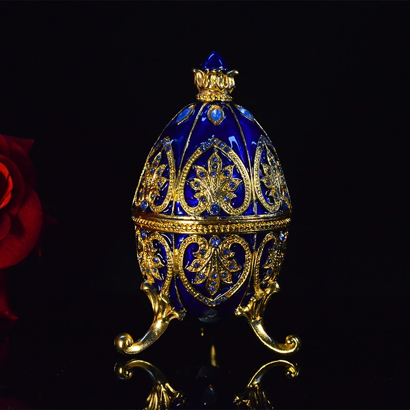 New Arrive Colourful Easter Egg Trinket Box Home Decoration for Gift 3