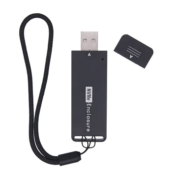 

HDD Enclosure M.2 USB Adapter SSD BOX PCI-E M.2 NVME to USB3.1 Type-A Mobile External HDD Case 2242 2230