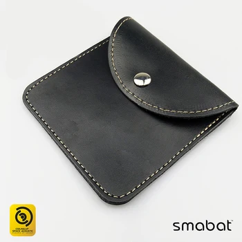 

Smabat Earphone Storage Bag Data Cable Storage Bag Finishing Bag Bluetooth Earplug Storage Bag Cowhide Leather Protection Bag