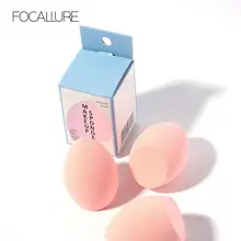 FOCALLURE спонж для макияжа, спонж для растушевки, основа для лица, тональный крем, пудра, мягкие инструменты для макияжа