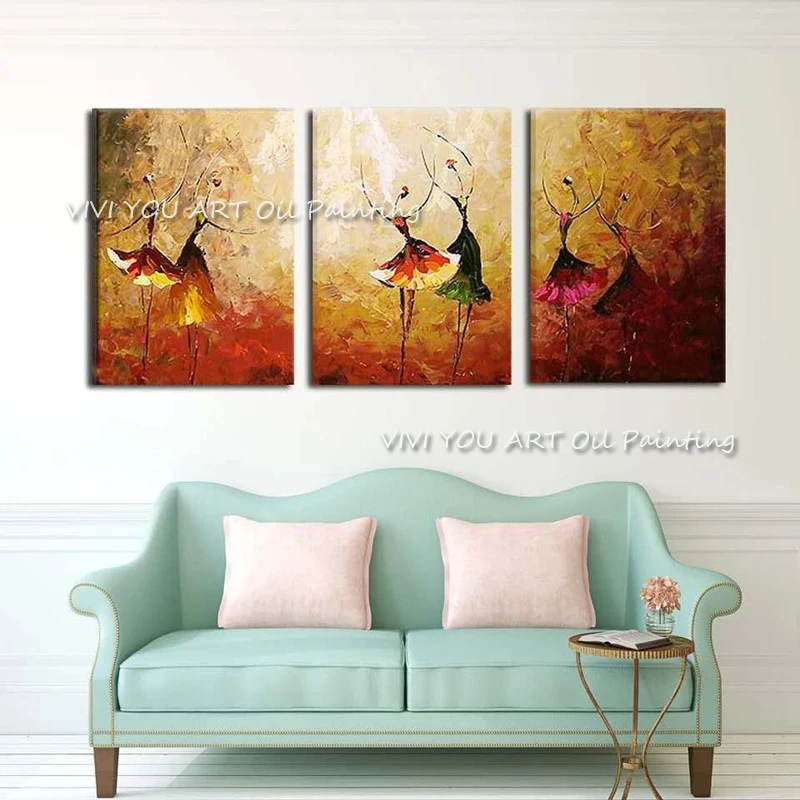 100-handmade-3-panels-colourful-ballet-dancing-painting-handpainted-oil-paintings-on-canvas-abstract-knife-picture