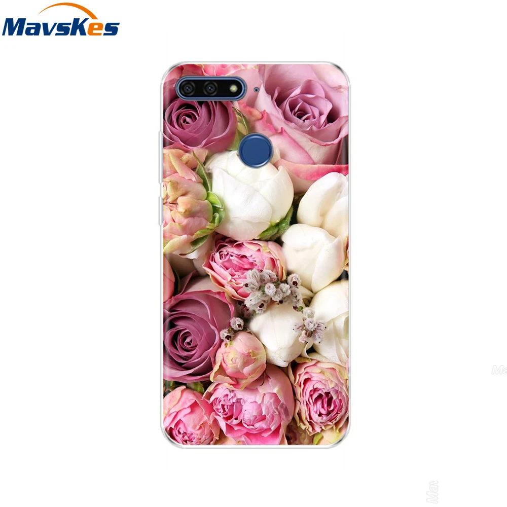 Силиконовый чехол для телефона huawei Honor 7A Pro, 5," дюймовый чехол для телефона huawei Honor 7A 5,45" 7 A DUA L22 Русская версия