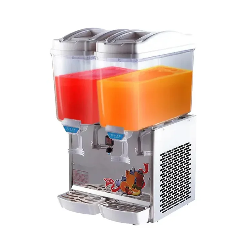 12L Juice Dispenser larger capacity Two tanks Drink Dispenser for coffee milk juice catering materials and equipments commercial acrylic drink dispenser 3 tanks buffet corolla juice dispenser china