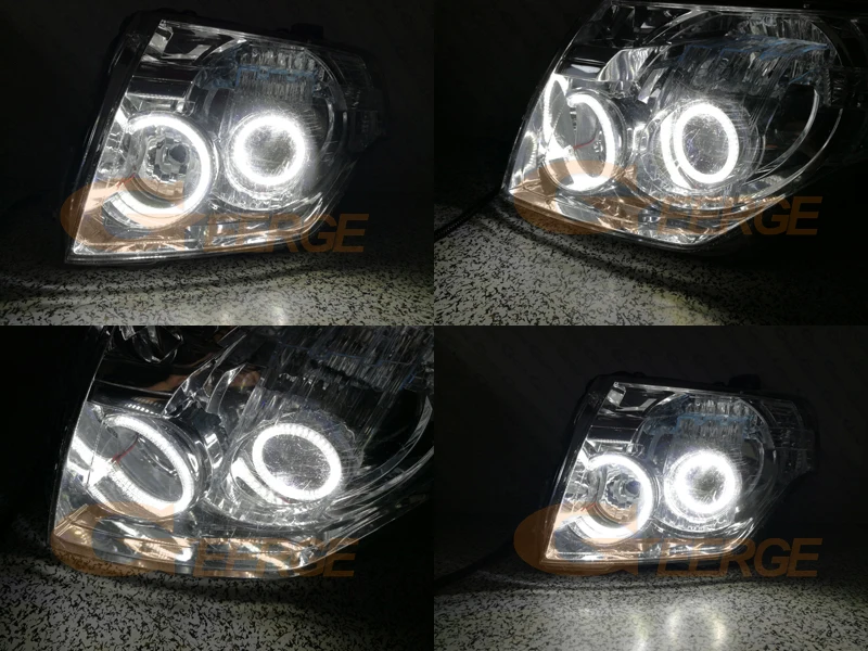 Для Mitsubishi pajero 2006 2007 2008 2009 2010 2012 2013 2014 2015 2016 ультра яркий SMD LED Ангельские Глазки halo