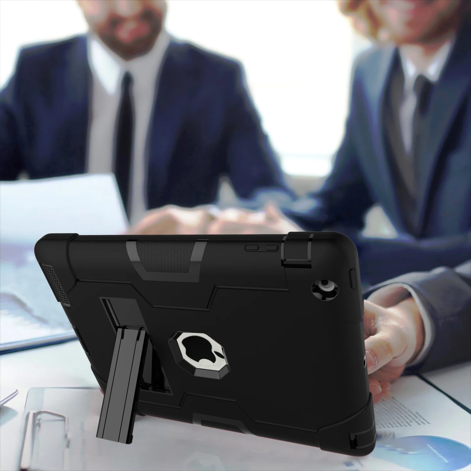 Для iPad 2 iPad 3 iPad 4 чехол противоударный чехол с подставкой детский силиконовый защитный чехол для всего тела для iPad 2/3/4 1395 A1396 A1430