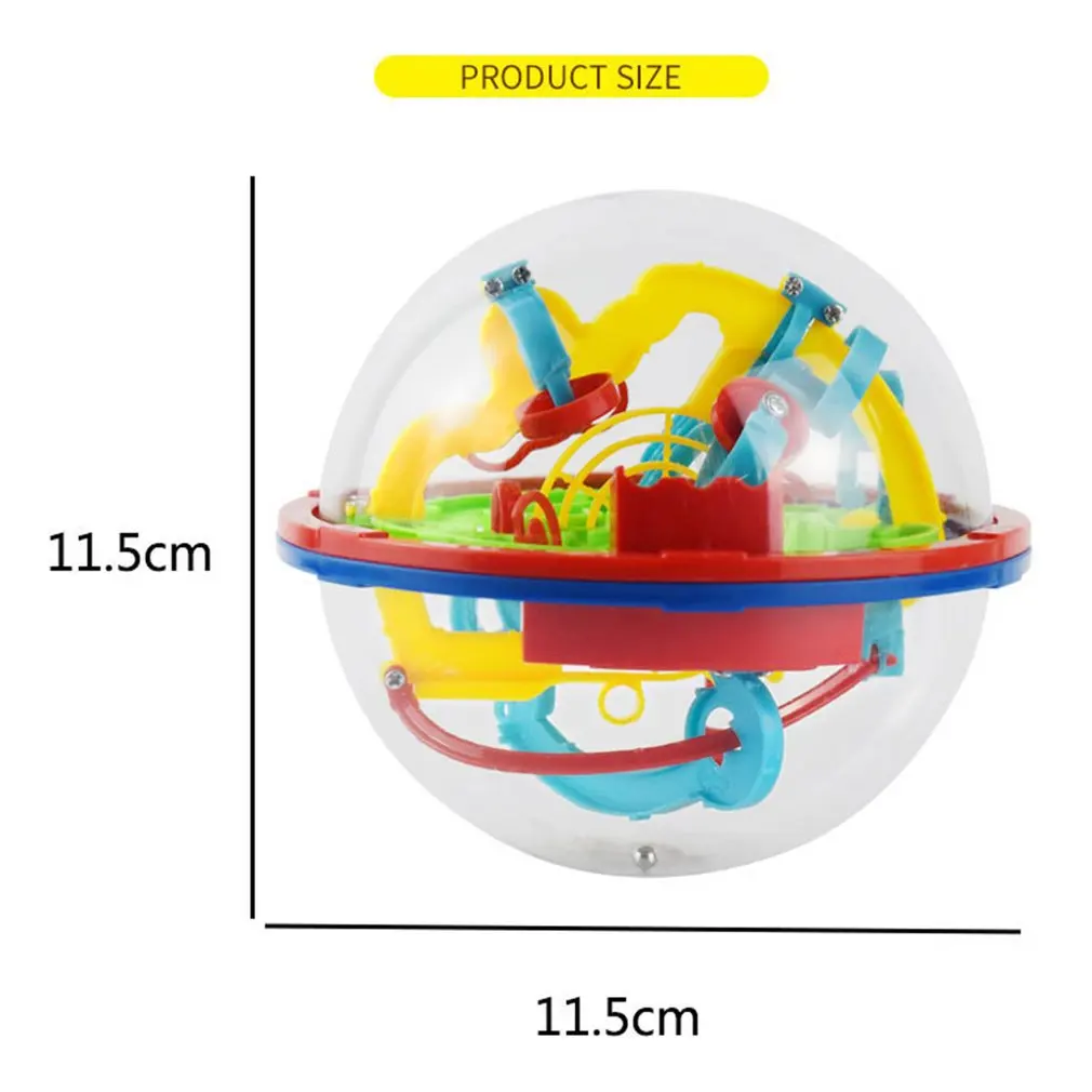 3D головоломка волшебный лабиринт мяч 299 уровень Perplexus волшебный Интеллектуальный мрамор игра-головоломка IQ баланс Развивающие игрушки для