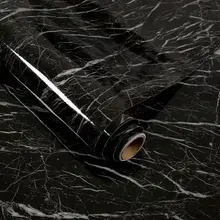 Countertop Marble Adhesive Vinyl Waterproof Film Kitchen Bathroom Self Adhesive Wallpaper PVC Waterproof Wall Stickers