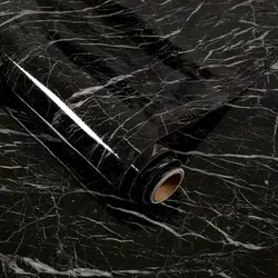 Countertop Marble Adhesive Vinyl Waterproof Film Kitchen Bathroom Self Adhesive Wallpaper PVC Waterproof Wall Stickers